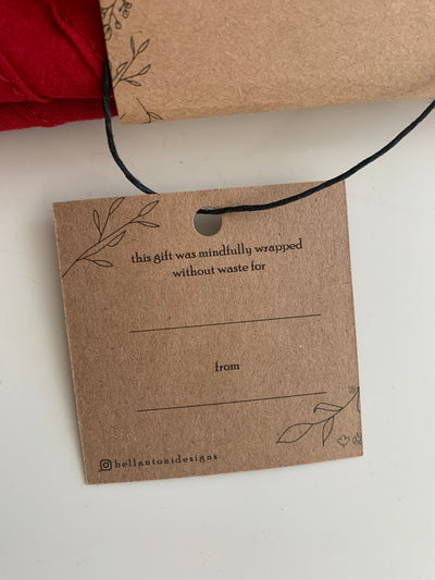 Re•Nu Wrap - Zero Waste Furoshiki Wrap - Single Wrap