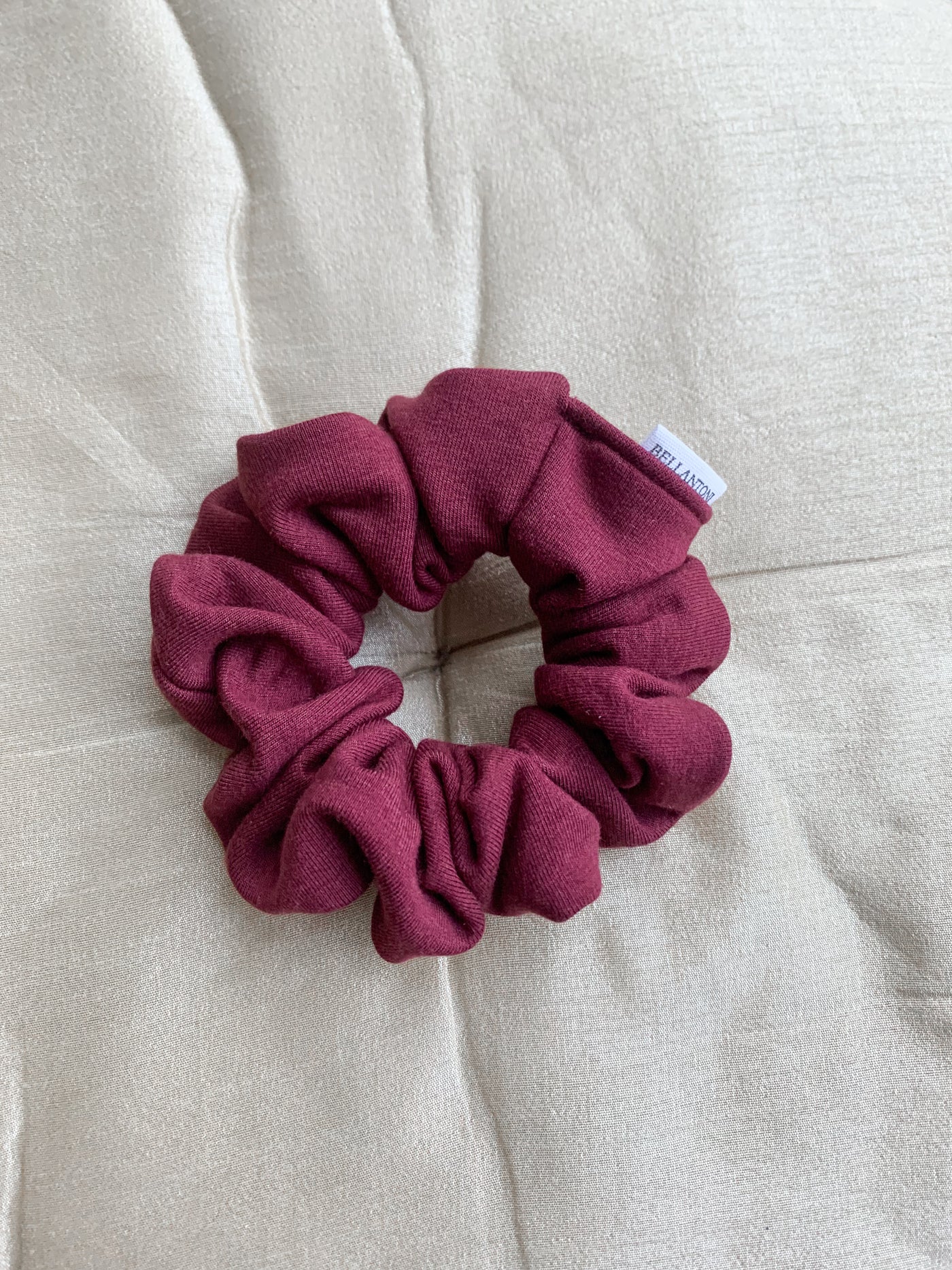 Zero Waste Bamboo Knit Scrunchie – Wine