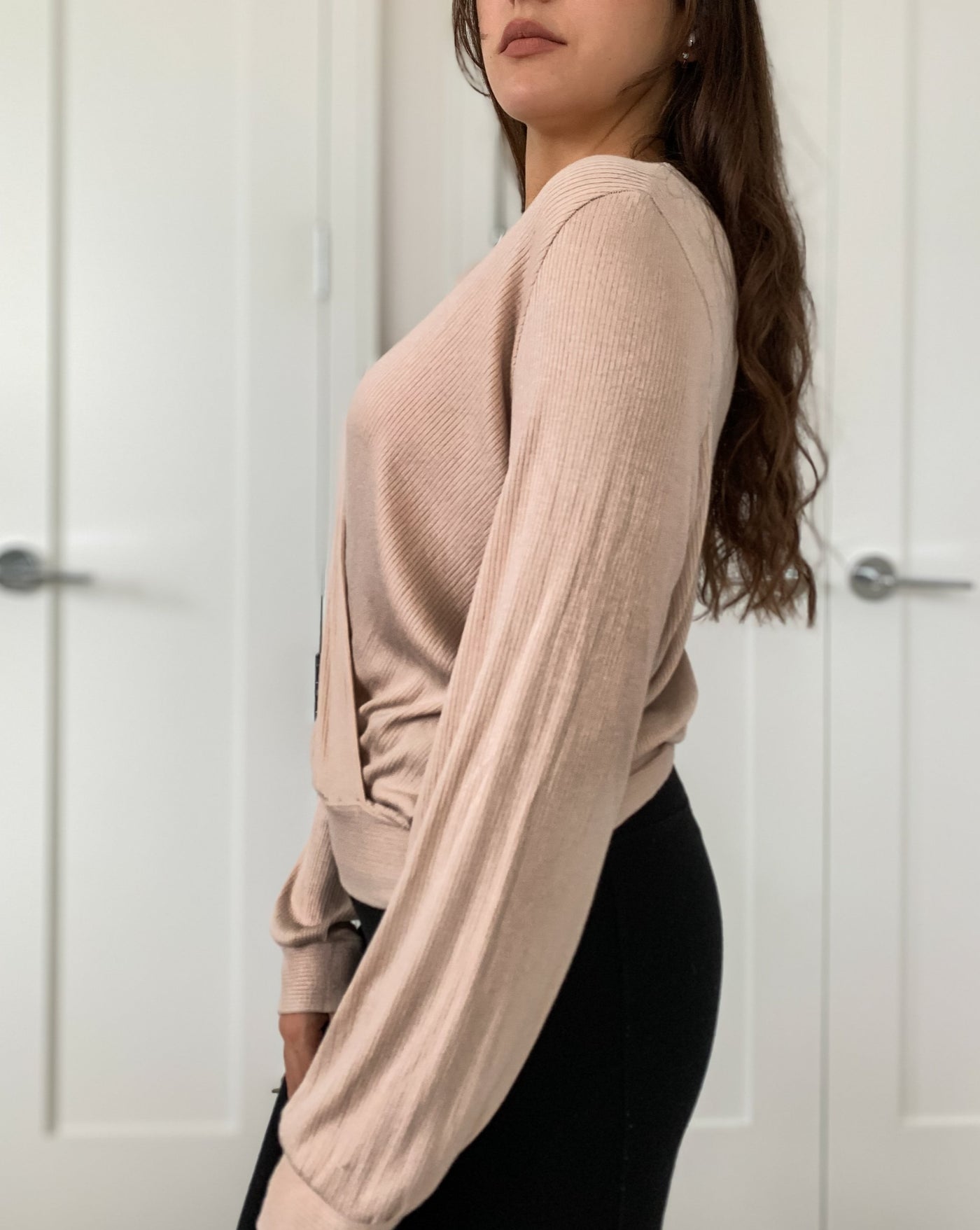 Tencel ™ Ribbed Reversible Top - Eggnog